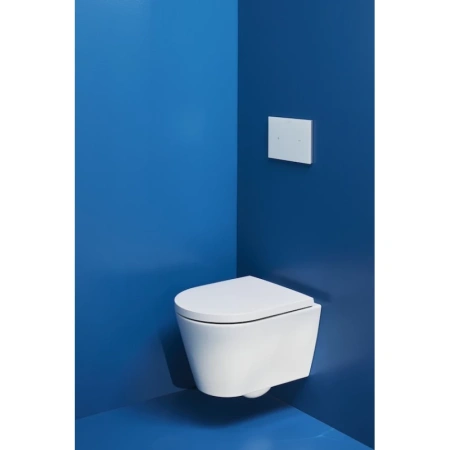унитаз подвесной безободковый laufen kartell 8.2033.7.000.000.1, без сиденья, цвет белый.