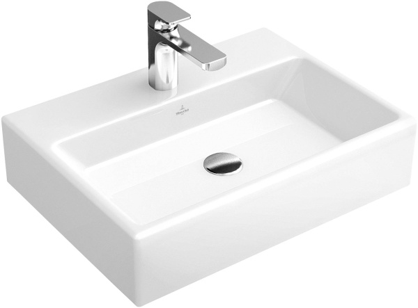Раковина Villeroy & Boch Memento 51355001 накладная, 50x42 см, альпийский белый