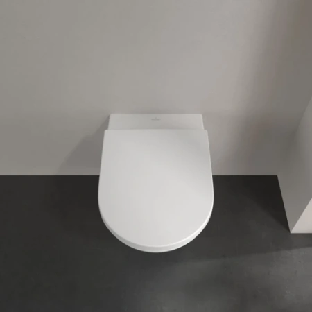 унитаз подвесной villeroy & boch subway 3.0 4670 t0 01 безободковый