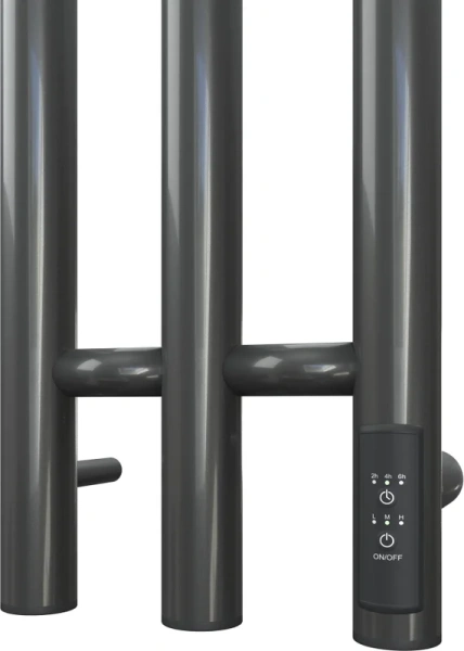полотенцесушитель point деметра п3 pn12822gb электрический, 12x120 см, графит блеск