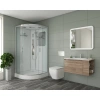 душевая кабина niagara premium 100x100 ng-6002-01g с гидромассажем