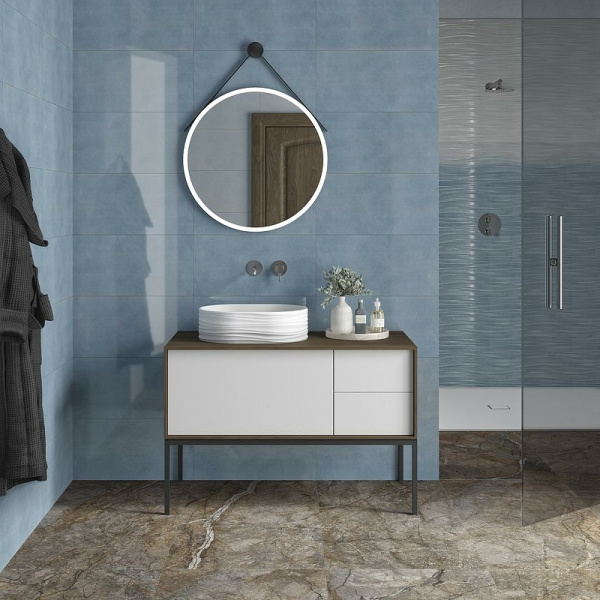 раковина kerama marazzi artbasin sabbia 50 sa.wb.50\wht.m белая матовая