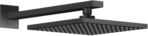 душевой комплект timo selene sx-3069/03sm черный, с внутренней частью