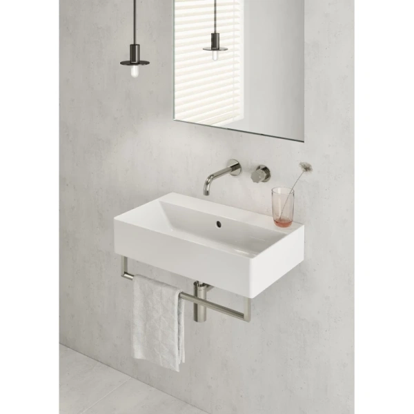 раковина gsi kube x 9454111 подвесная, 60x37 см, bianco lucido (белый глянец)