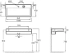 раковина накладная 100 см jacob delafon terrace exc112-00