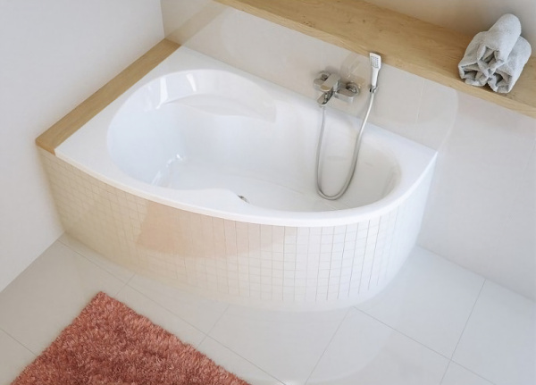 акриловая ванна excellent newa 160x95 левая waex.nel16wh