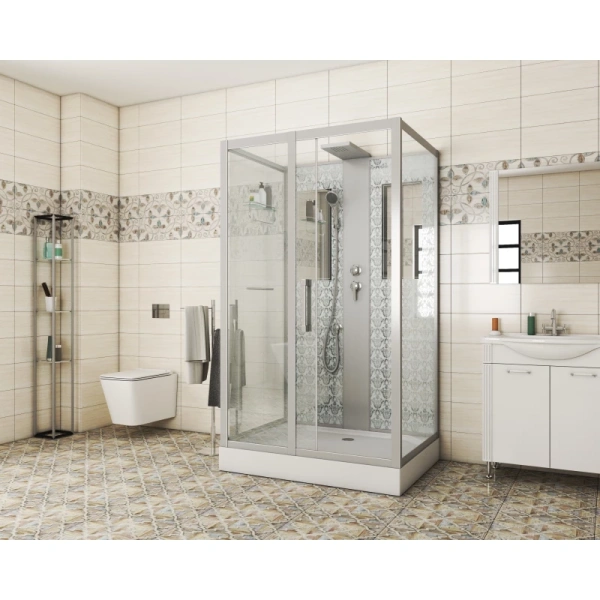 душевая кабина niagara luxe ng-7711wbk 120x90 без гидромассажа