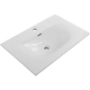 раковина cezares molveno czr-8099-70 71x46 см, накладная, белый