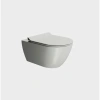 сиденье для унитаза gsi pura ms86csn17 с микролифтом, cenere matte