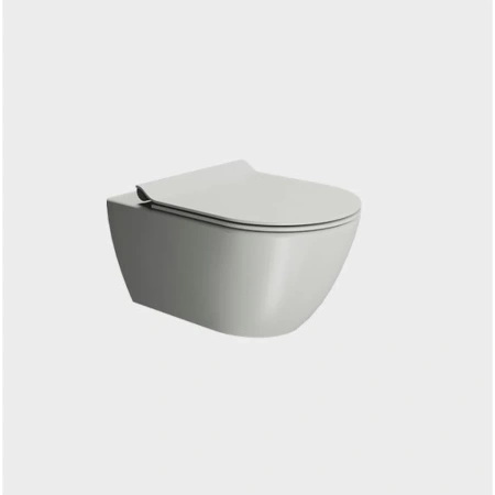 сиденье для унитаза gsi pura ms86csn17 с микролифтом, cenere matte