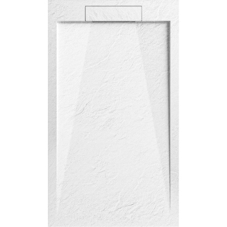 Душевой поддон из искусственного камня Esbano Luxe ESP-LX128W 120×80 ESPLX 128W белый матовый