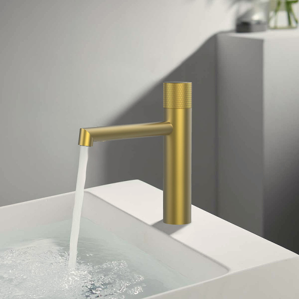 смеситель для раковины vincea desire vbf-1d3bg брашированное золото