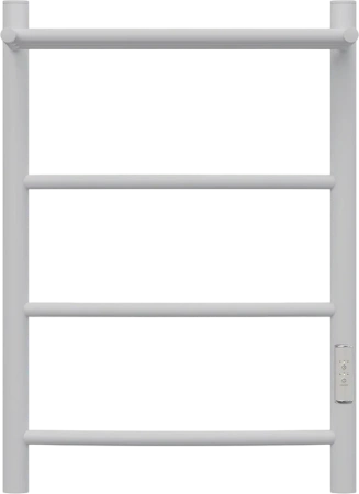 Полотенцесушитель Point Афина PN04846PW электрический, с полкой, 40x60 см, белый