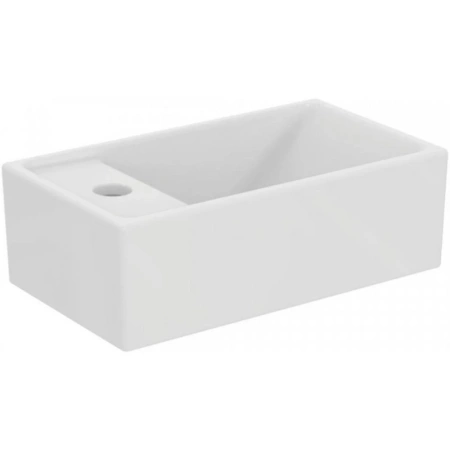 раковина накладная ideal standard tempo 37х21 см, белый, e210901