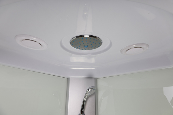 душевая кабина niagara eco 90x90 e90/40/mt/bk без гидромассажа