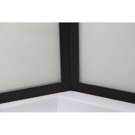 душевая кабина niagara premium 90x90 ng-6901-01gd black с гидромассажем