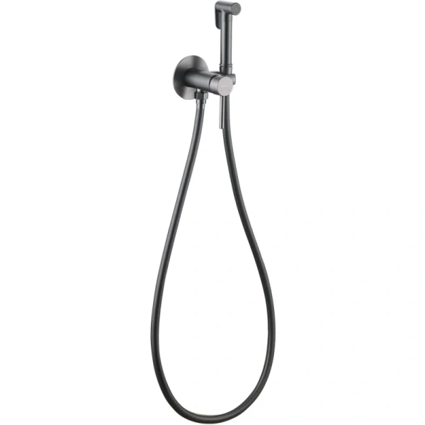 гигиенический душ abber wasser kreis af8125ng со смесителем, никель