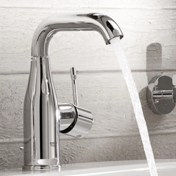 смеситель для раковины с донным клапаном grohe essence 23462001