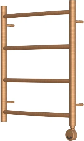 полотенцесушитель point афина pn04156bre электрический, 50x60 см, бронза