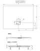душевой поддон riho basel 424 180×80 см dc390050000000s(d005045005) белый