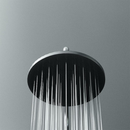 душевая система damixa jupiter 977730300 черная матовая