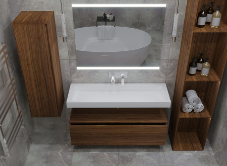 раковина boheme armadi art flat 100 859-100 белая