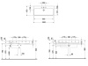 раковина накладная/подвесная 100 см duravit vero 0454100025