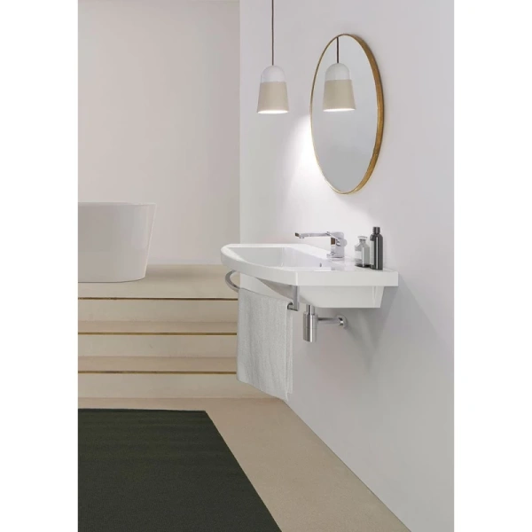 раковина gsi norm 8645111 подвесная, 60x49 см, bianco lucido (белый глянец)