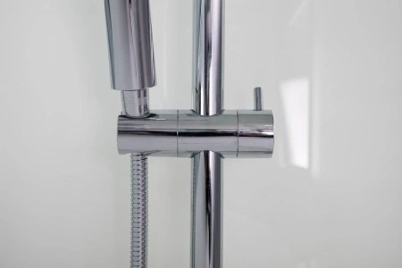 душевая кабина esbano es-l115cr 115x85 l eskl115crl без гидромассажа