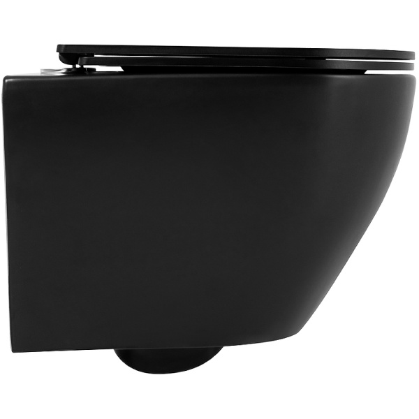 комплект унитаза с инсталляцией belbagno colorato bb062chr-mb/bb062sc-mb/bb002-80/bb007-pr-nero.m с сиденьем микролифт и черной матовой клавишей смыва