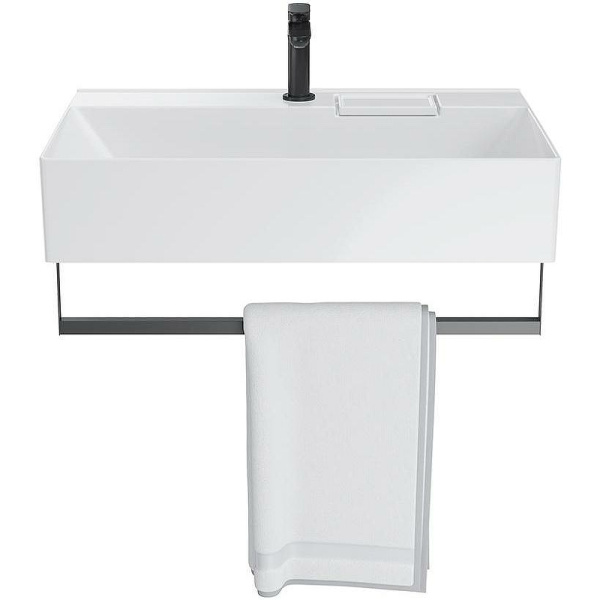 раковина kerama marazzi logica 70 lo.wb.70.2 белая глянцевая