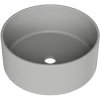 Раковина Aqueduto ESPIRAL ESP0130 накладная, круглая Ø40xh16.5 см, серый матовый Раковина Aqueduto ESPIRAL ESP0130 накладная, круглая Ø40xh16.5 см, серый матовый