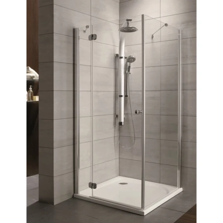 Душевой уголок Radaway Torrenta KDJ 80 L×80 графитовое
