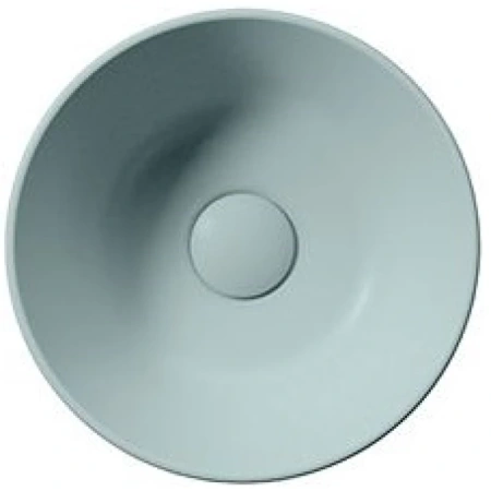 раковина gsi kube x 943515 накладная, ø32 см, ghiaccio opaco (голубой матовый)
