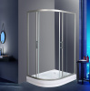 душевой уголок weltwasser ww500 с 90×70 10000004092 профиль хром матовый, стекло прозрачное