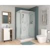 душевая кабина niagara premium 120x80 ng-6012-01qr без гидромассажа