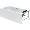 акриловая ванна 190x90 см с отверстиями для ручек roca becool zru9303020