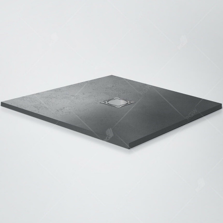 Душевой поддон из искусственного камня RGW Stone Tray ST-G 100×100 16152100-02 графит