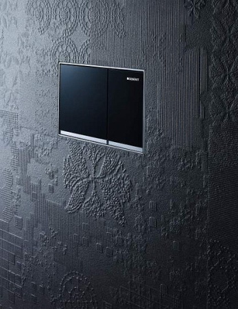 кнопка для инсталяции geberit sigma 60 115.640.sj.1 черное стекло