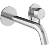 Смеситель Aqueduto Cano CAN0400 для раковины, встраиваемый, со скрытой частью, хром