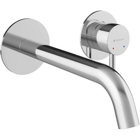 Смеситель Aqueduto Cano CAN0400 для раковины, встраиваемый, со скрытой частью, хром