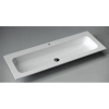 раковина ceramicanova element cn7017 накладная 121х45.7 см, белая