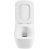 унитаз подвесной безободковый belbagno veneto bb132chr/bb132sc, с сиденьем микролифт, цвет белый.