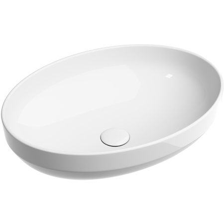 Раковина Ceramicanova Element CN6056 накладная, 50.2x36.5 см, белая глянцевая