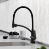 смеситель для кухни sancos eri sc4001mb черный матовый
