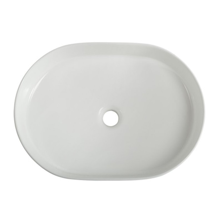 раковина накладная belbagno bb1483, белая.