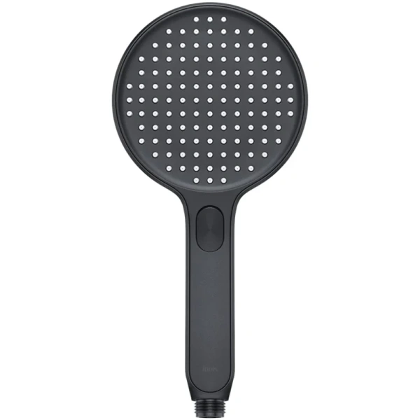 лейка для душа iddis esper esp3fbri18 круглая, черная матовая