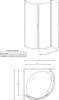 душевой уголок radaway premium plus b 90×90 30473-01-06n фабрик