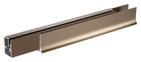 душевой уголок vegas glass zp+zpv 100*70 05 05 профиль бронза, стекло бронза