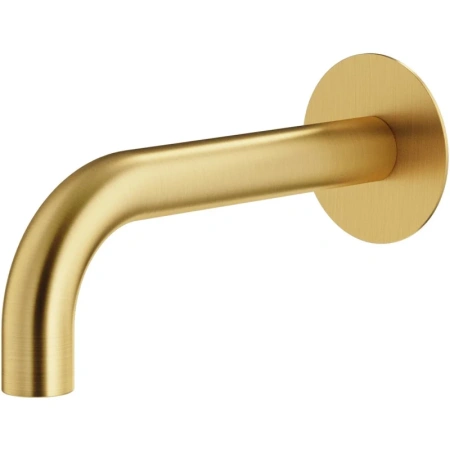 Излив для ванны Plumberia Selection IXO SPT0258OB 252 мм, золотой матовый